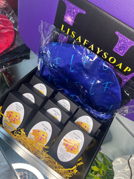 Washable Shower Cap and Soap Bundle Deal